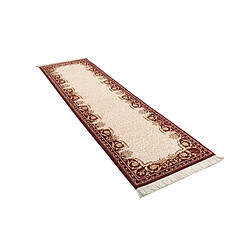 Vidal Tapis de couloir en laine 300x84 rouge Darya