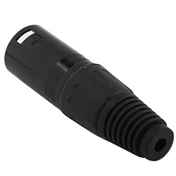 Avis Wewoo Adaptateur de connecteur de microphone noir femelle 3 broches XLR