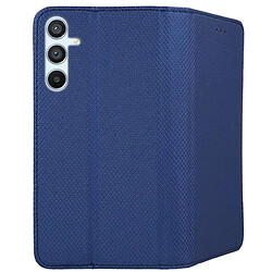 Acheter Htdmobiles Housse pour Samsung Galaxy A15 4G / 5G - etui coque pochette portefeuille + film ecran - BLEU MAGNET