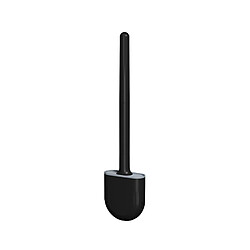 INF Brosse de toilette avec support TPU Black