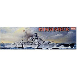 Academy Maquette Bateau Bismarck - World War Ii German Battleship