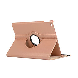 Acheter Etui en PU litchi avec support or rose pour votre Apple iPad 10.2 (2019)