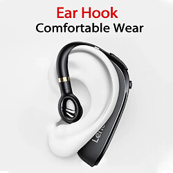 Universal Écouteurs sans fil Lenovo HX106 Écouteurs mono-auriculaires Bluetooth 5.0 Capacité avec microphone | Écouteurs Bluetooth