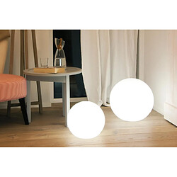 Avis Globe lumineux blanc changement couleur LED