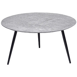 Beliani Table basse MDF Gris clair EFFIE