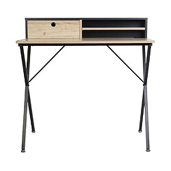 Avis The Home Deco Factory Bureau en bois et métal Cambridge.