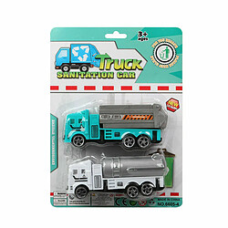 BigBuy Fun Set de voitures Sanitation Cars 26 x 19 cm De Friction