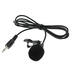 Microphone Lavalier Filaire 3 Pièces Avec Pince Pour Vloggers 3.5mm Style Pince à Revers pas cher