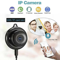 Totalcadeau Caméra de surveillance miniature 1080p Wifi et vision nocturne pas cher