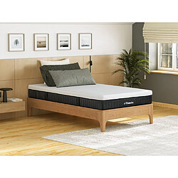 Vente-Unique Matelas 90 x 190 cm ressorts ensachés 5 zones ép.21cm - CIDORA de YSMÉE 