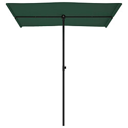 Acheter Maison Chic Parasol Jardin | Parasol d'extérieur avec mat en aluminium 180x110 cm Vert - GKD89243