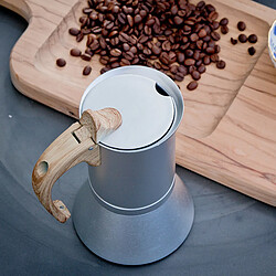 Machine à expresso, Cuisinière à Café Pot, Moka Pot pour La Maison Bureau, Machine À Café 150ml 3 Tasses, cadeau pour les Amis pas cher