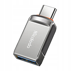 GUPBOO Adaptateur USB 3.0 vers USB-C, OT-8730 (Gris),JL2526