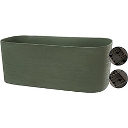 Avis No Name Jardiniere XL a réserve d'eau - GARDEN ID Respect - Vert de gris 80 x 38 cm - 100% déchets ménagers - 100% recyclable