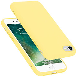 Cadorabo Coque iPhone 7 / 7S / 8 / SE 2020 Etui en Jaune