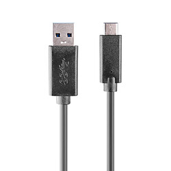 Câble USB 3.1 - USB vers Micro USB Type C - 1 m e HDEO Noir