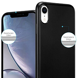 Cadorabo Coque iPhone XR Etui en Noir pas cher