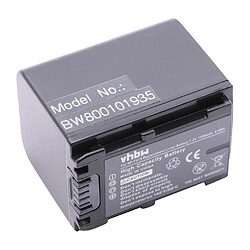 Vhbw Batterie Li-Ion pour SONY DCR-DVD450E, HDR-CX500E etc, remplace le modèle NP-FV70 - avec info-puce et visualisation de l'état de charge