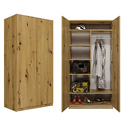 ARMOIRE SD-90 - CHÊNE ARTISAN