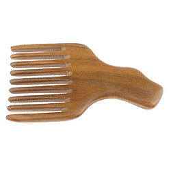 Peigne Large Afro Brosse à Cheveux Coiffure en Bois pour Salon de Coiffeur Professionnelle pas cher