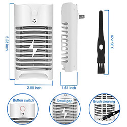 Avis Wewoo Anti insectes & Répulsifs Lampe anti-moustique anti-moustiquestype anti-insectesphysique sans aspiration et contrôlée par la lumière