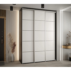 Abiks Meble Armoire DAVOS 4 À Portes Coulissantes 235,2/180/45 3 Portes