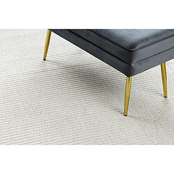 Acheter RUGSX Tapis ORIGI 3727 crème - Cadre ficelle SISAL tissée à plat 58x100 cm