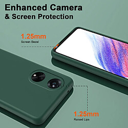 Acheter Htdmobiles Coque pour Oppo A98 5G - housse etui silicone gel fine + film ecran - VERT