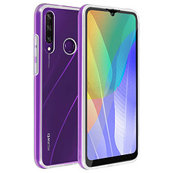 Avizar Coque Huawei Y6p Protection Arrière Rigide + Avant Souple - Transparent