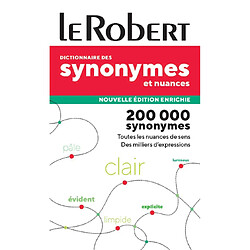 Dictionnaire des synonymes et nuances