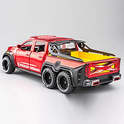 Universal 1: 28 Mercedes-Benz X Monster Truck Modele de voiture jouet moulé sous pression Modèle de minibalance Voiture Jouet Enfant Collection | Voiture jouet moulé sous pression(Rouge)