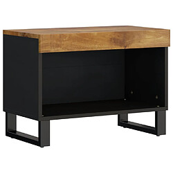 Maison Chic Meuble TV scandinave - Banc TV pour salon 60x33x43,5 cm bois massif de manguier -MN99722