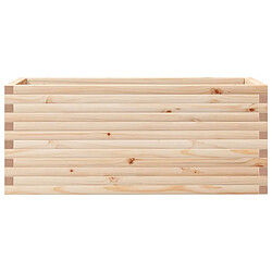 Acheter vidaXL Jardinière 110x40x45,5 cm bois de pin massif