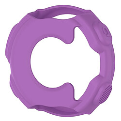 Avis Wewoo Protection écran Étui de en silicone de montre de couleur solide pour Garmin F235 / F750 violet