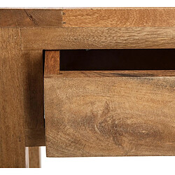 Pegane Console en bois de manguier coloris marron - Longueur 120 x Profondeur 40 x Hauteur 80 cm