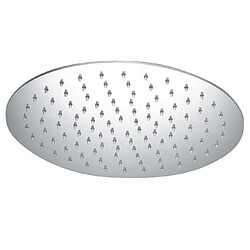 Kiamami Valentina POMME DE DOUCHE FIXE MODERNE EN INOX DIAMÈTRE 20 CM