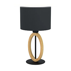 Avis But Lampe à poser H.42,5 cm BASILDON Noire et naturel