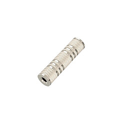 HAMA Adaptateur audio, fiche jack stéréo femelle 3,5 mm