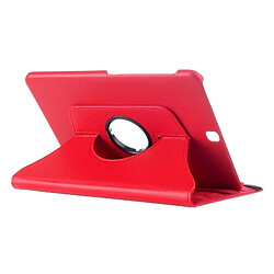 Acheter Wewoo Housse Étui rouge pour Samsung Galaxy Tab S2 9.7 Litchi Texture 360 degrés rotation en cuir avec support multi-fonctionnel