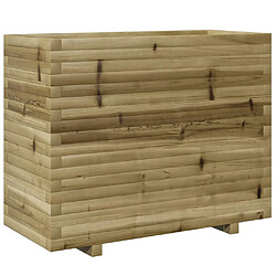 vidaXL Jardinière 90x40x72,5 cm bois de pin imprégné