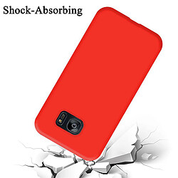 Acheter Cadorabo Coque Samsung Galaxy S7 EDGE Etui en Rouge