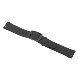 Acheter Sangle de montre bracelet en silicone étanche 16mm fermoir déployante gris