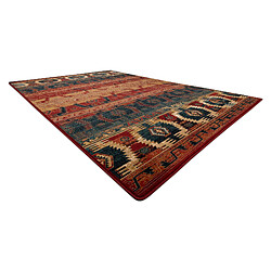 Acheter RUGSX Tapis en laine OMEGA TAPAS ethnique rubis clair 200x300 cm