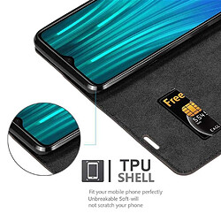 Cadorabo Coque Xiaomi RedMi NOTE 8 PRO Etui en Brun pas cher