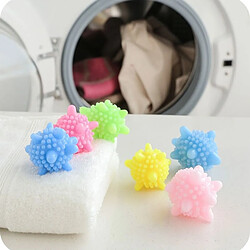 Wewoo 5 PCS Anti-Enroulement Forte Décontamination Ball Lave-Linge Maison Starfish Balle De Nettoyage Solide