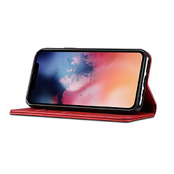 Acheter Wewoo Coque Etui à rabat en cuir veau Suteni porte-cartes et pour iPhone 11 Pro rouge