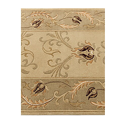 Vidal Tapis de couloir en laine 302x79 brun Darya pas cher