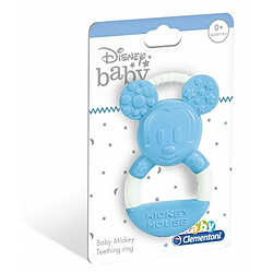 Clementoni Disney Mickey 17343 Jouet de dentition pour nouveau-né Convient aux enfants de 0 mois et plus, lavable en machine et sans peinture, multicolore, taille unique