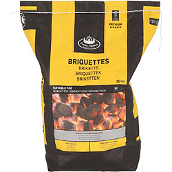 Avis Fancy Flames Briquettes de bois combustion 2 heures 10 kg.