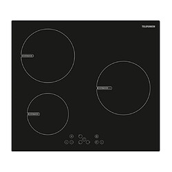 TELEFUNKEN Plaque induction TK60I3Z1BT, 3 foyers, 1 booster, Sensitives